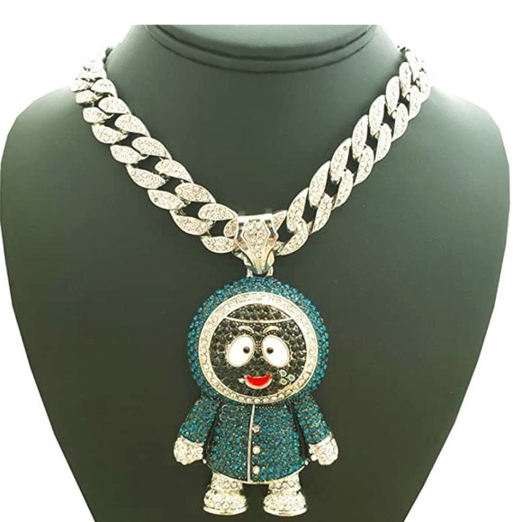 Necklace BRICK SQUAD ESKIMO Pendant & 18" - Picture 1 of 2